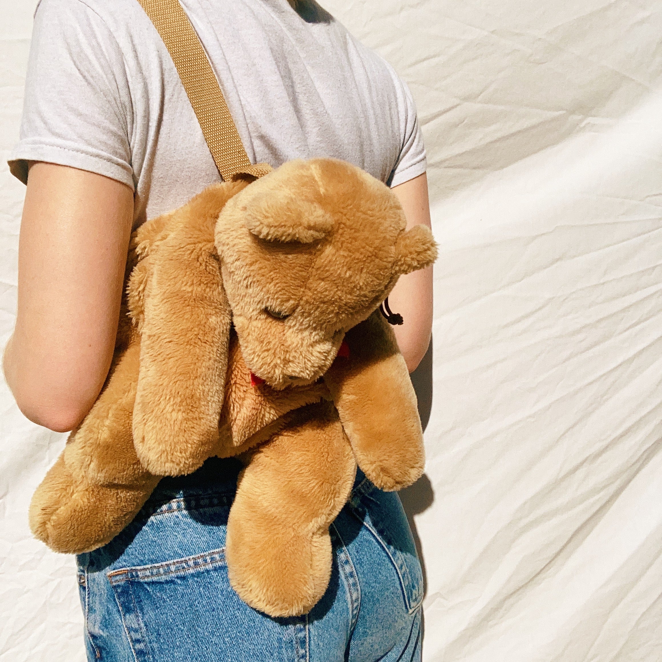 Teddy bear backpack 90s sale