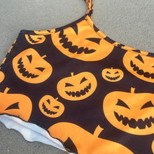 Load image into Gallery viewer, Jack-O-Lantern Cropped Tank
