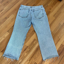 Load image into Gallery viewer, Mango Distressed Baggy Jeans
