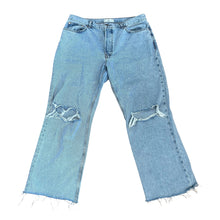 Load image into Gallery viewer, Mango Distressed Baggy Jeans
