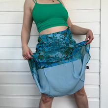 Load image into Gallery viewer, 90s Floral Sheer Midi Skirt
