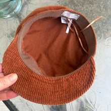 Load image into Gallery viewer, Free People Corduroy Newsboy Hat
