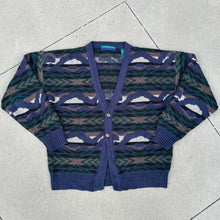 Load image into Gallery viewer, 80s Chunky Earthy Cardigan
