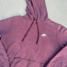 Load image into Gallery viewer, Perfectly Faded Burgundy Nike Hoodie
