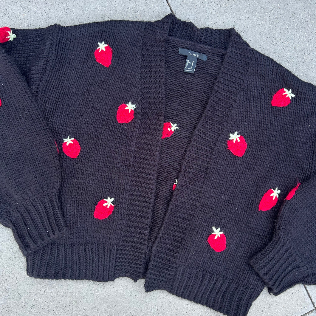 Strawberry Cardigan