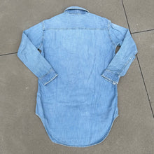 Load image into Gallery viewer, Distressed Denim Button-Down
