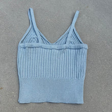 Load image into Gallery viewer, Sky Blue Knit Tank
