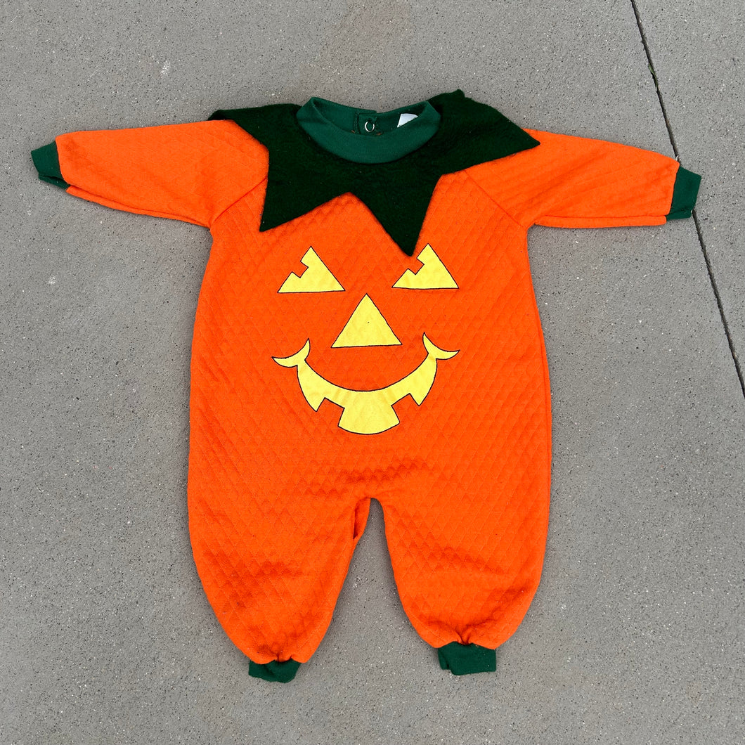 80s Jack-O-Lantern Onesie