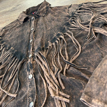 Load image into Gallery viewer, 90s Western Fringe Club Top
