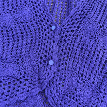 Load image into Gallery viewer, 90s Crochet Cardigan
