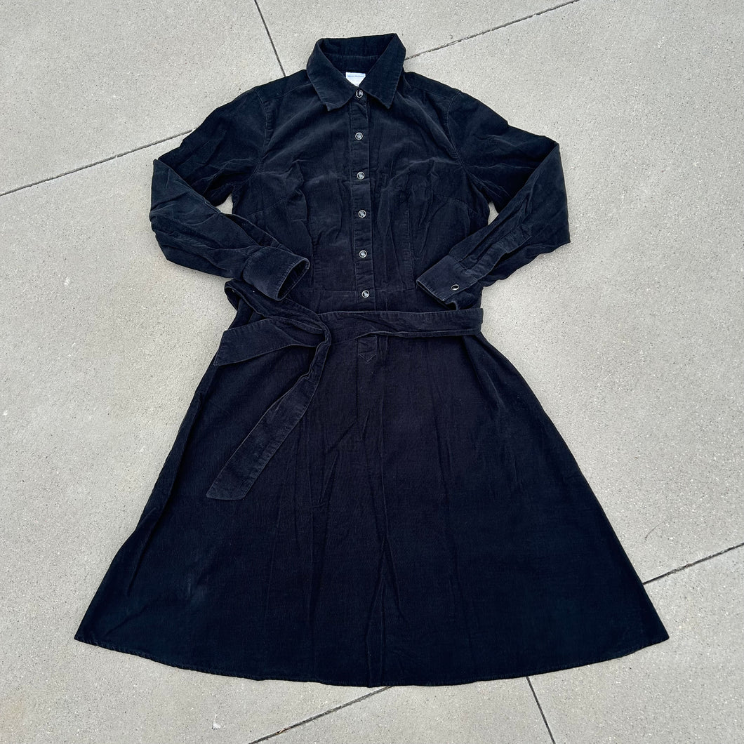 Black Corduroy Dress