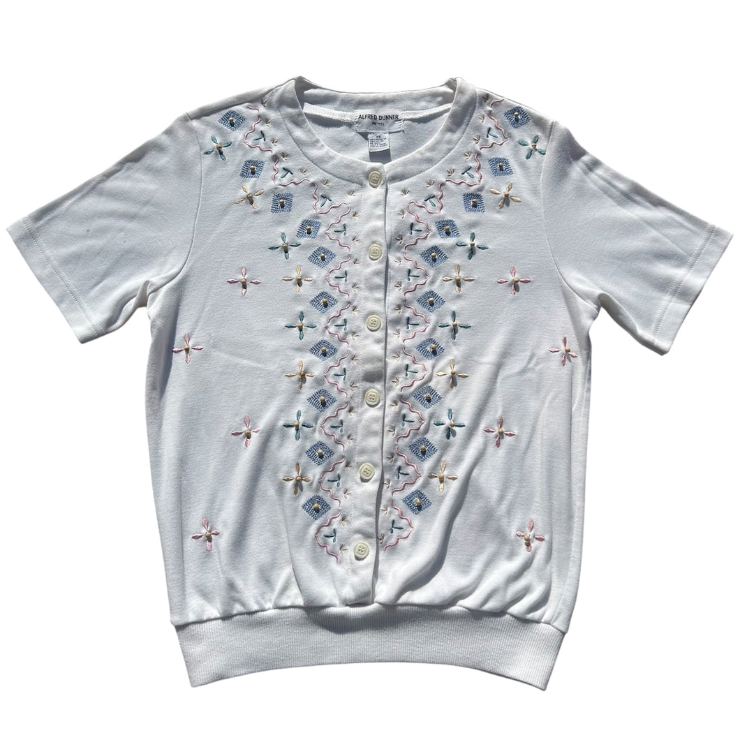 Vintage Embroidered Funky Top
