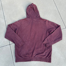 Load image into Gallery viewer, Perfectly Faded Burgundy Nike Hoodie
