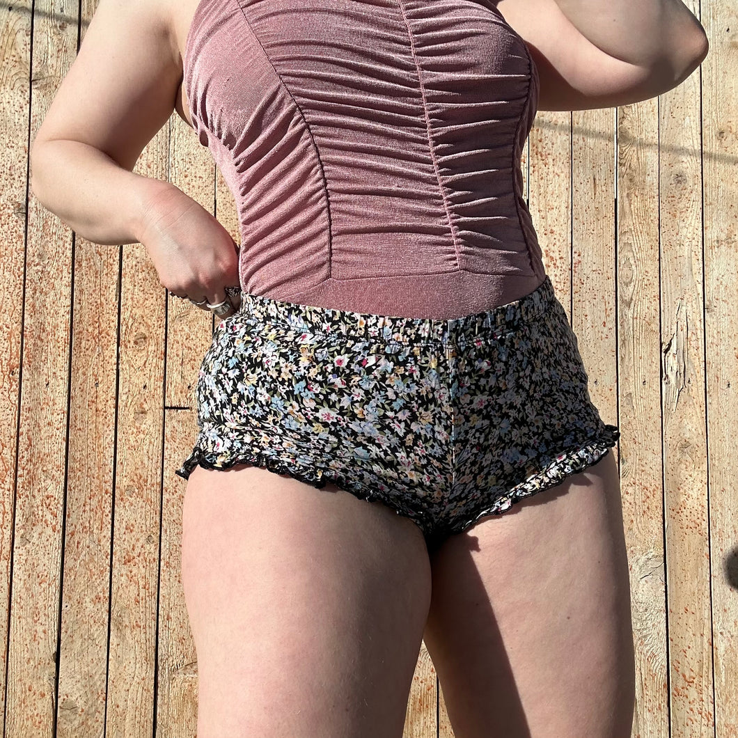 Floral Booty Shorts