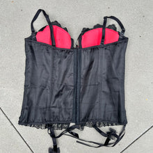 Load image into Gallery viewer, 90s Goth/Punk Corset
