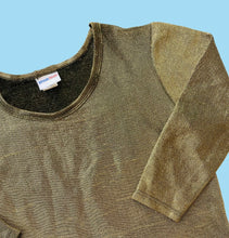 Load image into Gallery viewer, 80s Textured Gold Top
