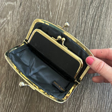 Load image into Gallery viewer, Vintage Leather Embroidered Horse Coin Purse
