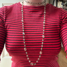Load image into Gallery viewer, Y2K Pale Green Beaded Necklace
