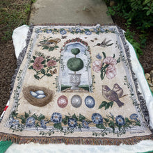 Load image into Gallery viewer, Garden Tapestry Blanket
