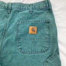 Load image into Gallery viewer, Forest Green Carhartt Carpenter Shorts
