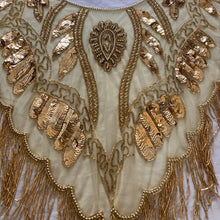 Load image into Gallery viewer, Mid Century Art Deco Sequin Shawl
