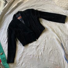 Load image into Gallery viewer, 80s Cripple Creek Fringe Leather Jacket
