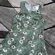 Load image into Gallery viewer, 90s Sage Floral Midi Dress
