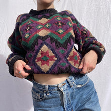 Load image into Gallery viewer, Funky Hand-Knitted Sweater
