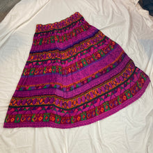 Load image into Gallery viewer, Funky Rainbow Maxi Skirt
