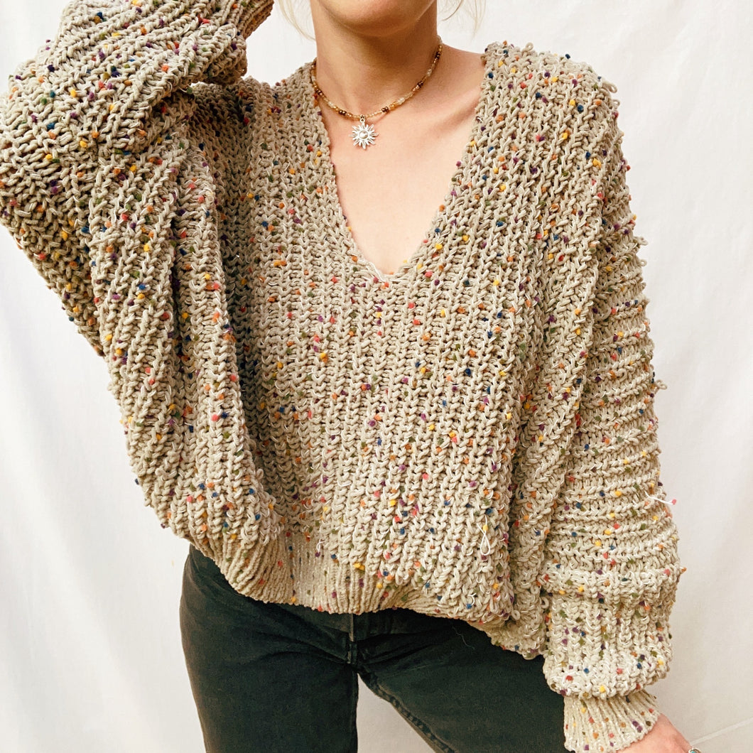 Chunky Confetti Sweater