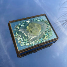 Load image into Gallery viewer, 1993 Glass Cherub Box
