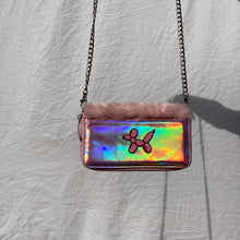 Load image into Gallery viewer, Holographic Balloon Dog Chain Purse
