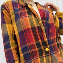 Load image into Gallery viewer, Funky Fall Plaid Blazer
