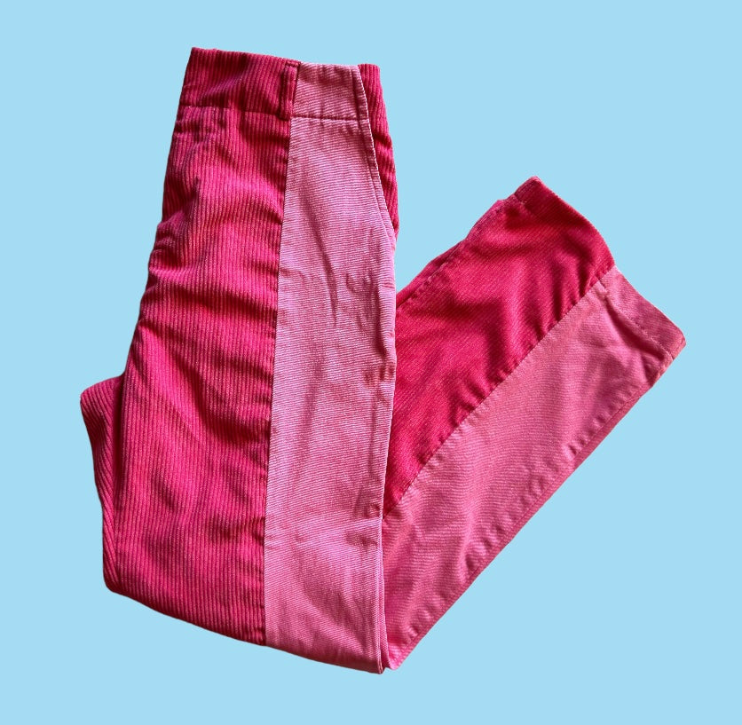 Bubblegum Corduroy Pants
