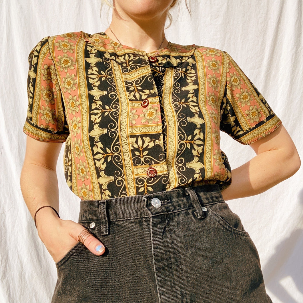 Unique Earthy Button-Down