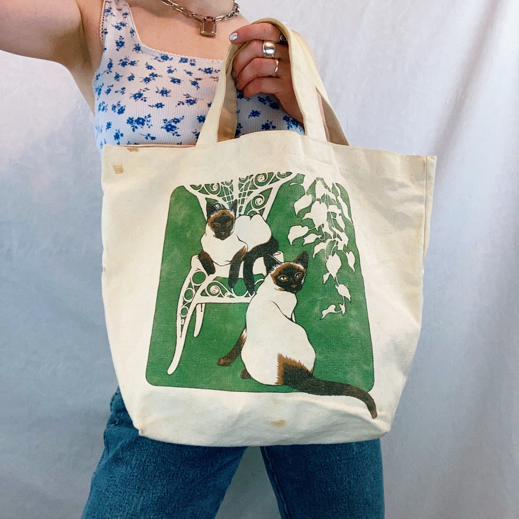 Siamese Cat Tote