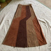 Load image into Gallery viewer, Cotton Candy Retro Patchwork Skirt
