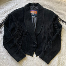 Load image into Gallery viewer, 80s Cripple Creek Fringe Leather Jacket
