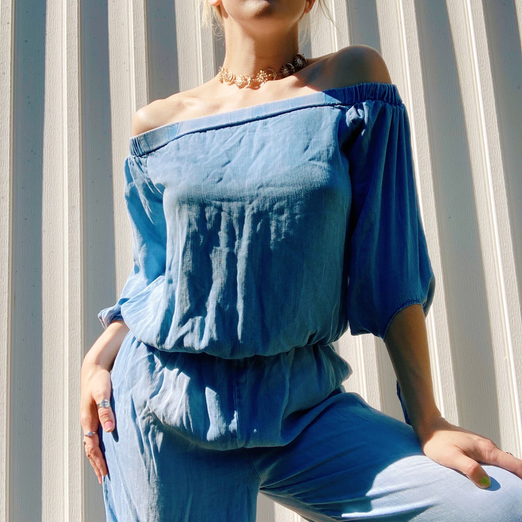 Chambray Jumpsuit