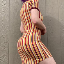 Load image into Gallery viewer, Retro Style Striped Dress
