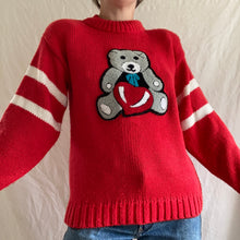 Load image into Gallery viewer, 80s Teddy Sweater
