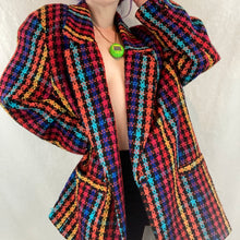 Load image into Gallery viewer, Chunky Rainbow Blazer

