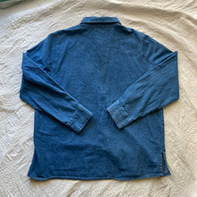 Load image into Gallery viewer, Denim Snowman Button-Down
