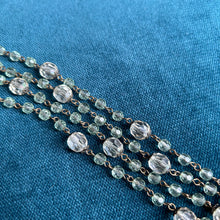 Load image into Gallery viewer, Y2K Pale Green Beaded Necklace
