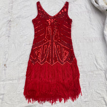 Load image into Gallery viewer, 20s-Style Sequin Cocktail Dress
