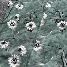 Load image into Gallery viewer, 90s Sage Floral Midi Dress
