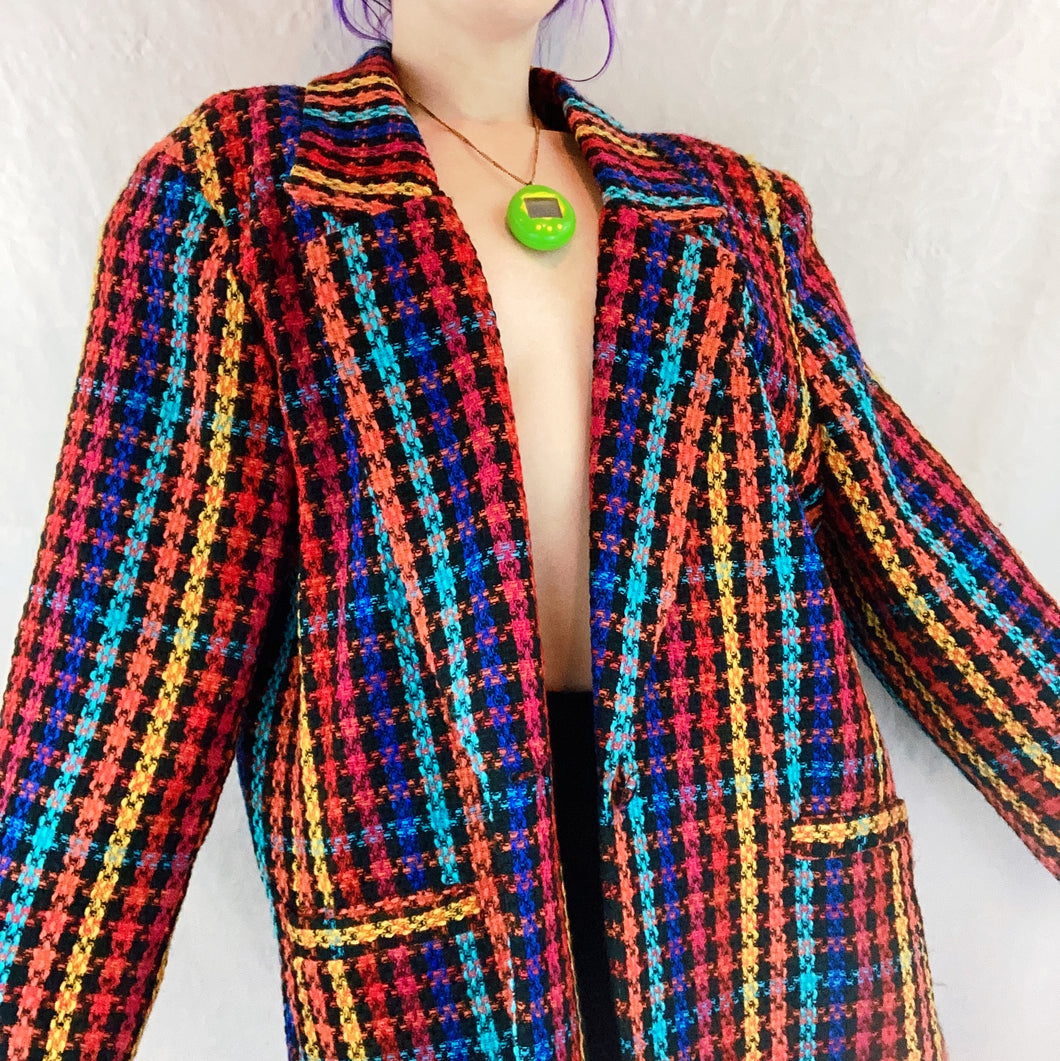 Chunky Rainbow Blazer