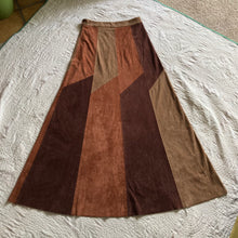 Load image into Gallery viewer, Cotton Candy Retro Patchwork Skirt
